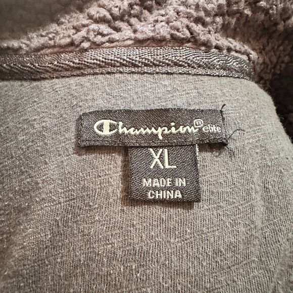 Champion Texas A&M University Sweatshirt Womens‎ XL Gray 1/4 Zip Pullover Aggies - Picture 2 of 9